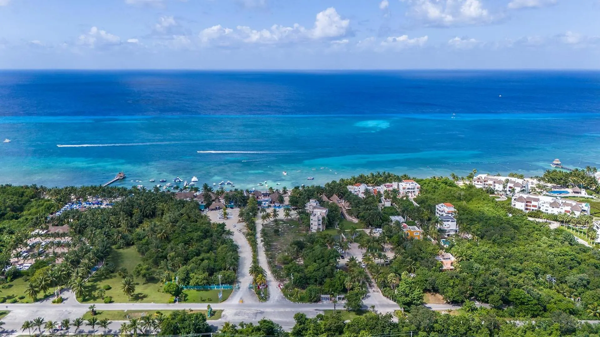 Maia Suites Cozumel location